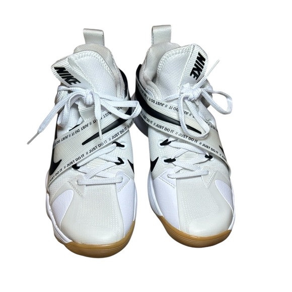Nike React HyperSet Indoor Court Shoes in White Woman’s Size 8 Men’s Size 6.5 - Picture 1 of 13